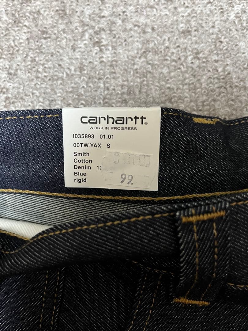 パンツ Carhartt Brandon Pant Blue Rigid S