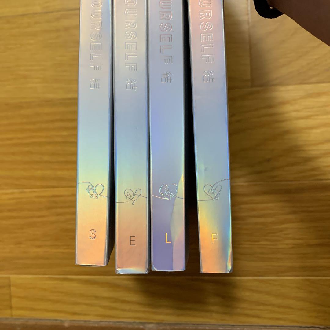 [LOVE YOURSELF 結 'Answer']S、E、L、F盤の全4形態