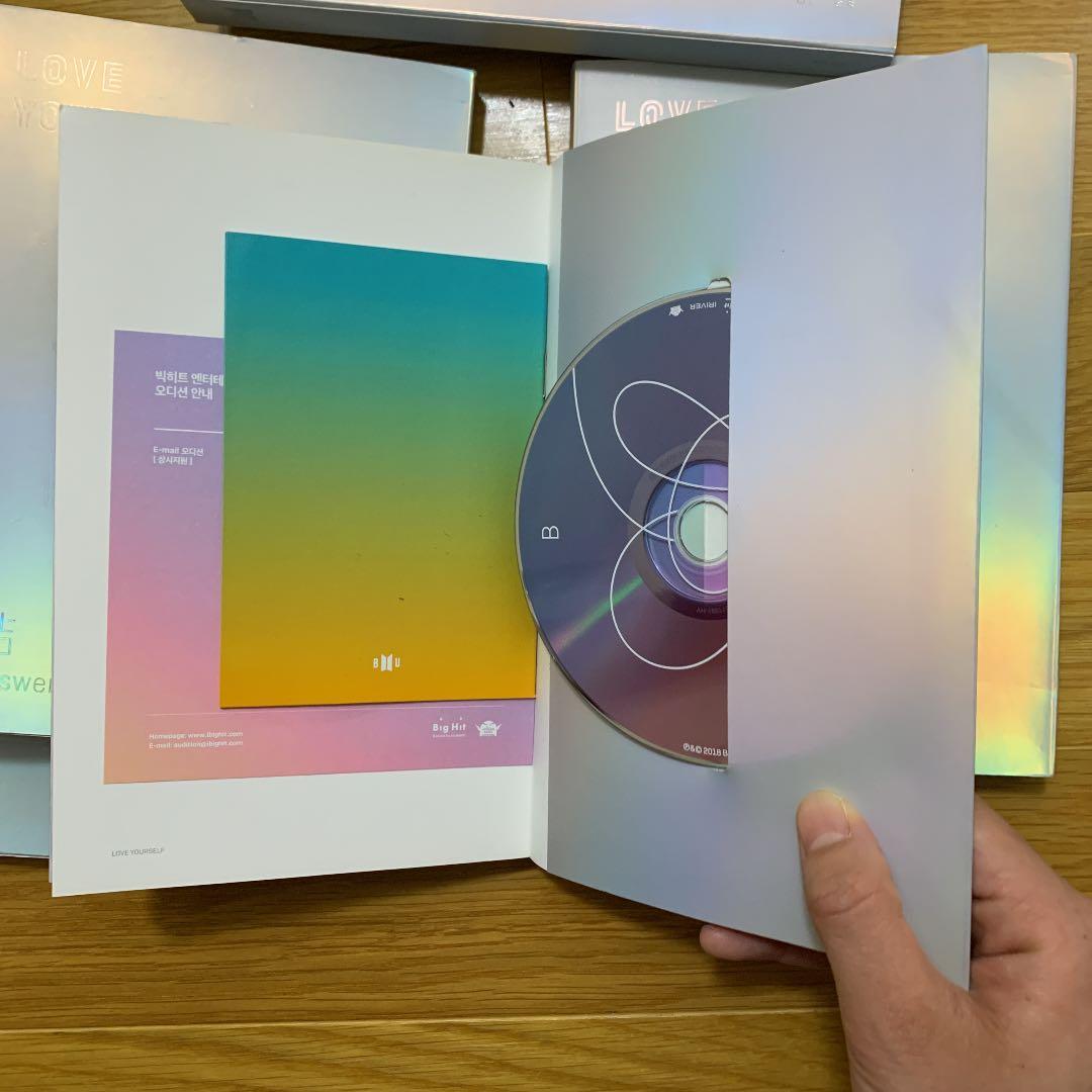 [LOVE YOURSELF 結 'Answer']S、E、L、F盤の全4形態