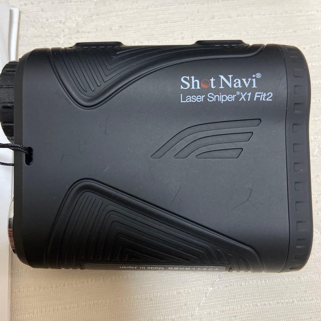 美品Shot Navi Laser Sniper X1 Fit2 ゴルフ用距離計