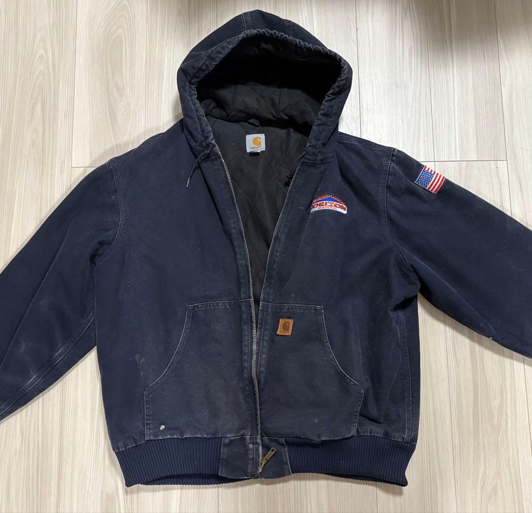 Carhartt アクティブジャケット　レアネイビー