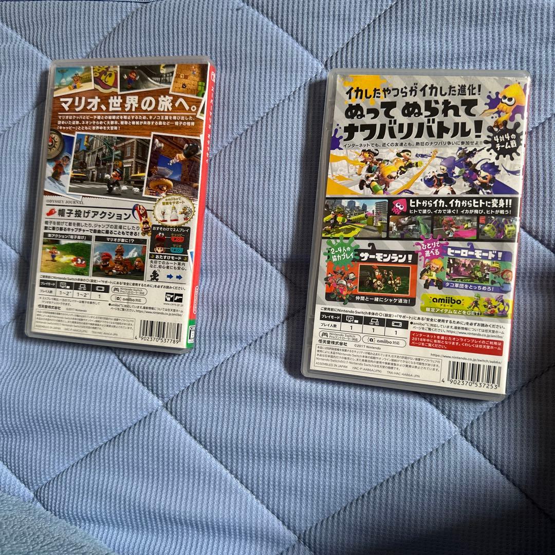 スーパーマリオオデッセイ & スプラトゥーン2 セット