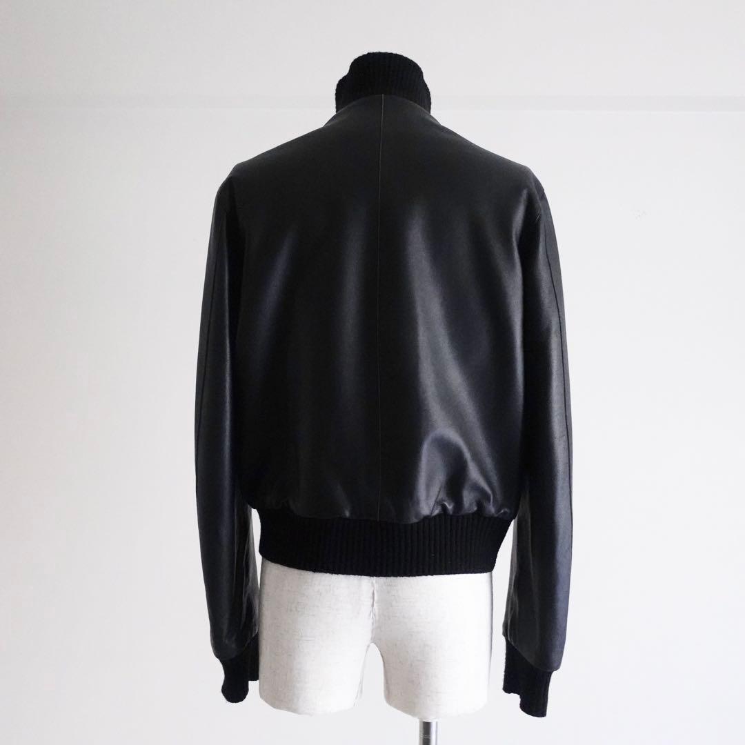 ジャケット・アウター 1980s 90s ROOTS Black Leather Zip Jacket