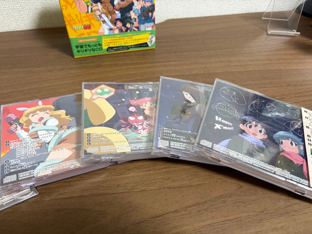 「ケロロ軍曹」宇宙でもっともギリギリなCD～全5巻 ストラップ全5種類つき