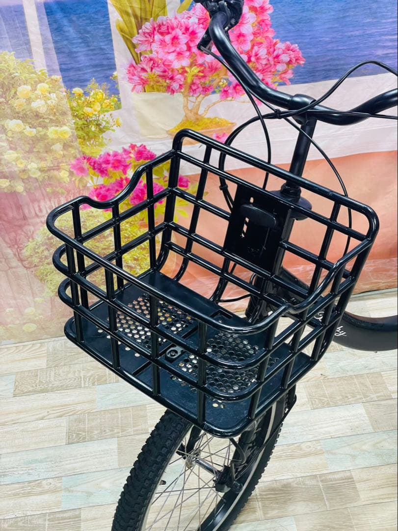 ちゃす　パスバビー12AH⭐️ヤマハ子供乗せ電動アシスト自転車Y3608
