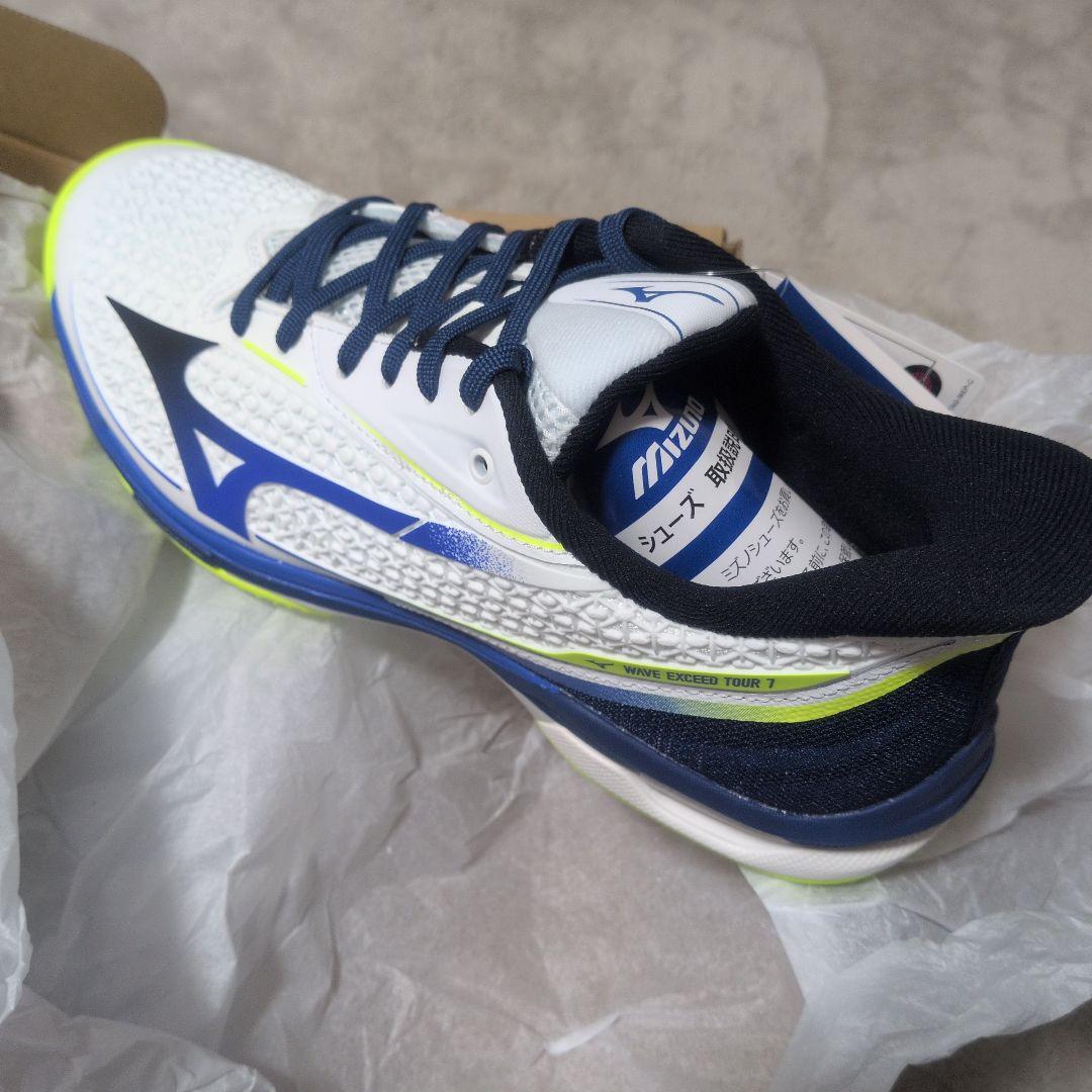 シューズ(男性用) mizuno WAVE EXCEED TOUR 7OC 25.0