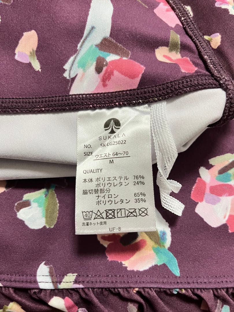 【美品♡Mサイズ】sukalaレギンスローズプリント