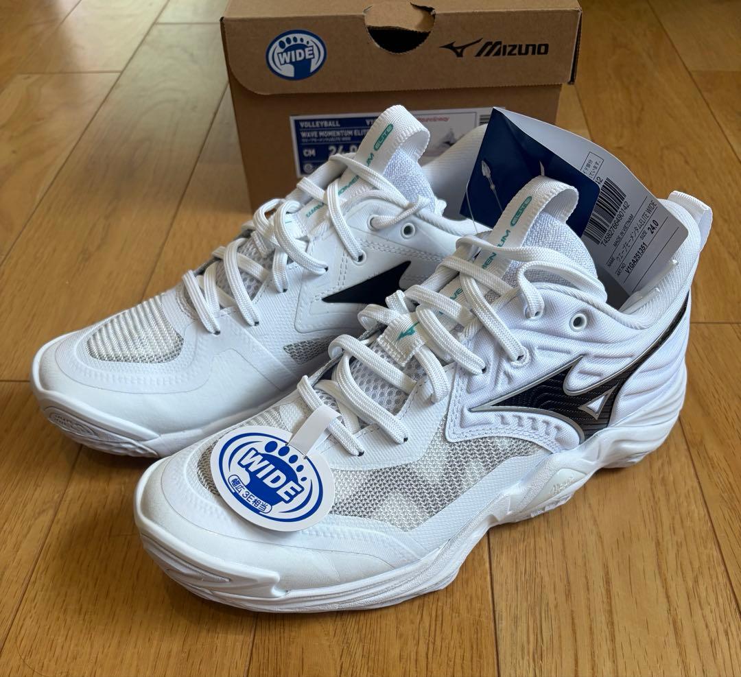 【新品未使用】Mizuno Wave Momentum Elite Wide