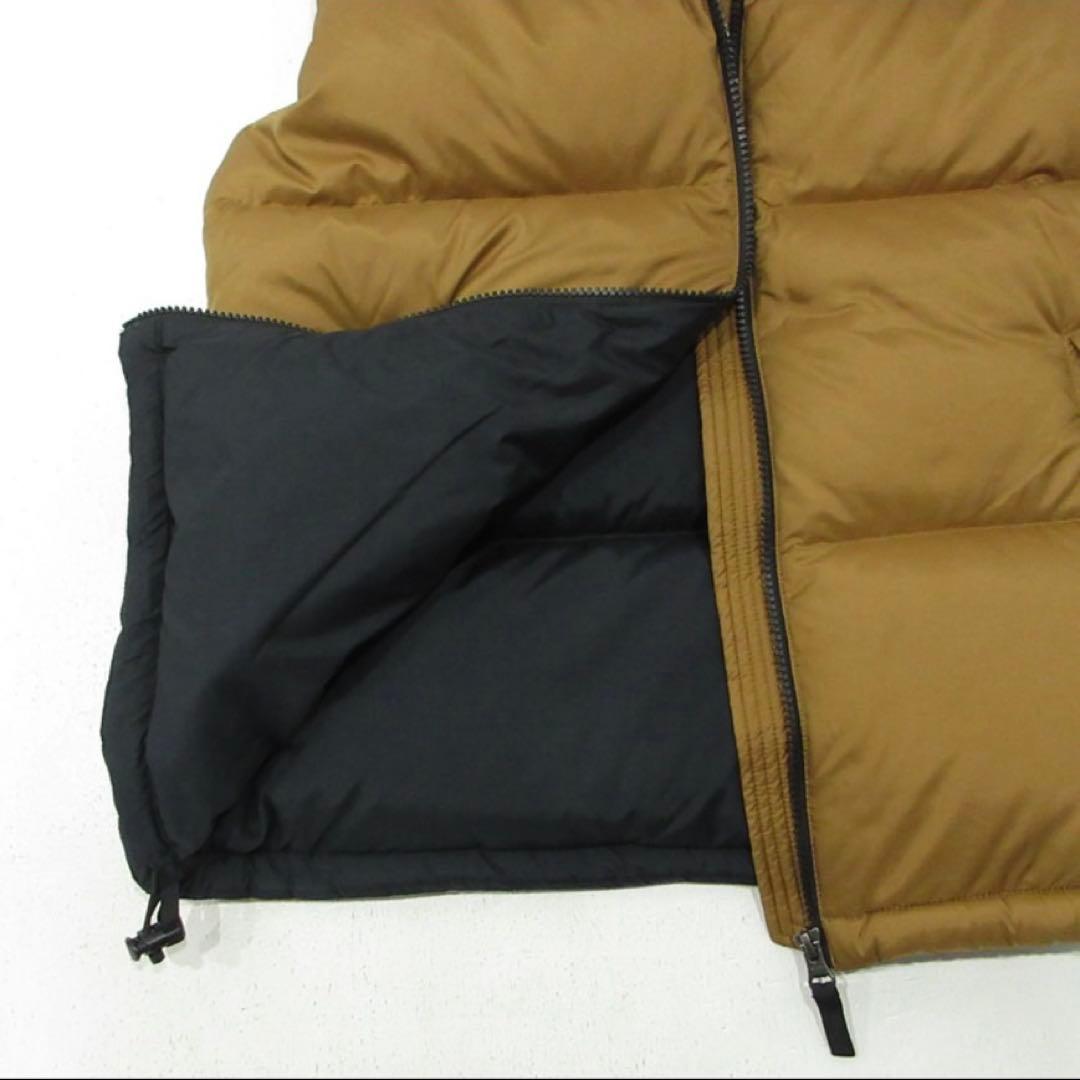 THE NORTH FACE ダウンベスト ブラック/ブラウン