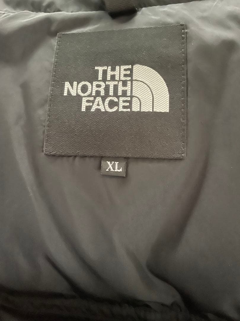 THE NORTH FACE ダウンベスト ブラック/ブラウン