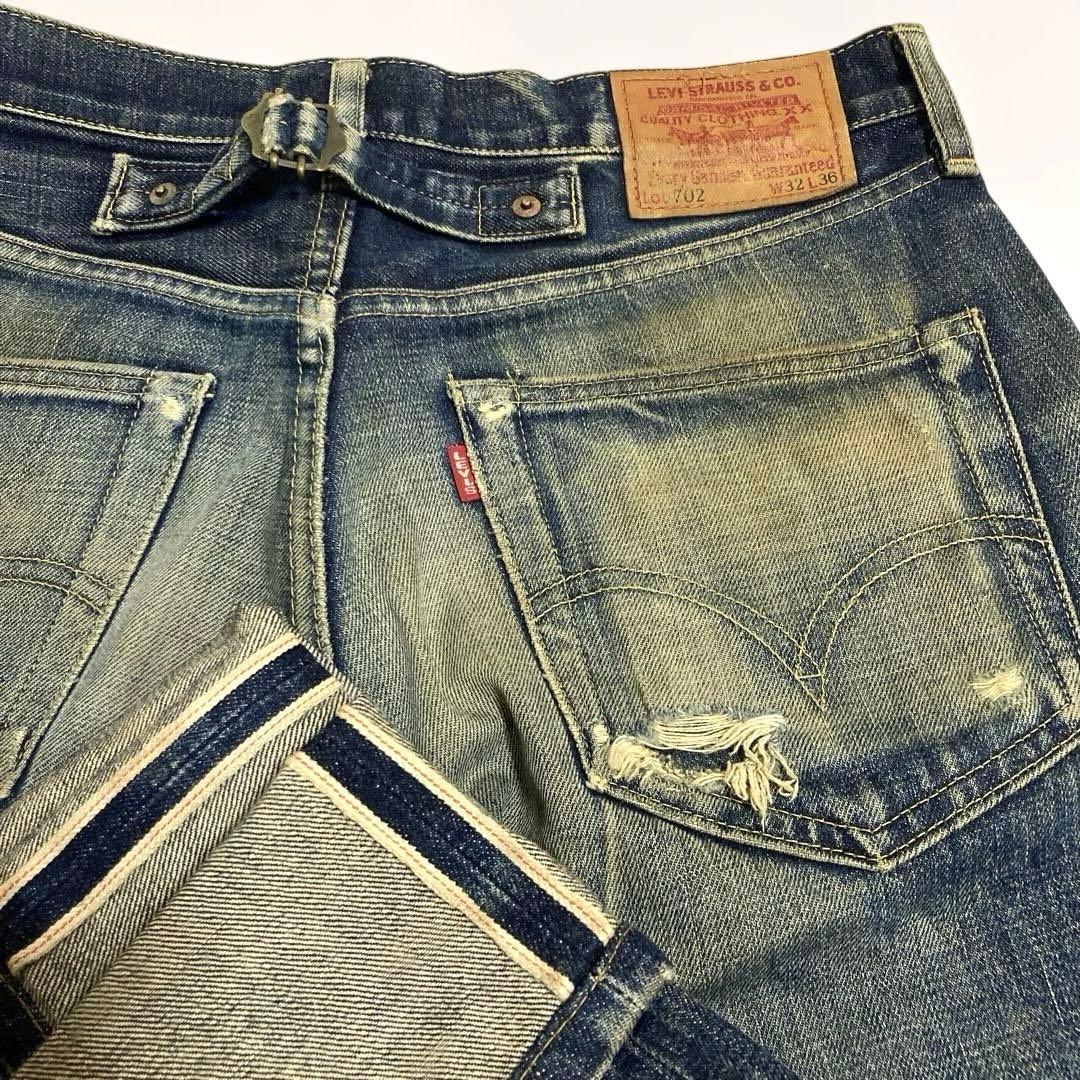 90s リーバイス 702 W32 L36 日本製 BigE Ｖステッチ