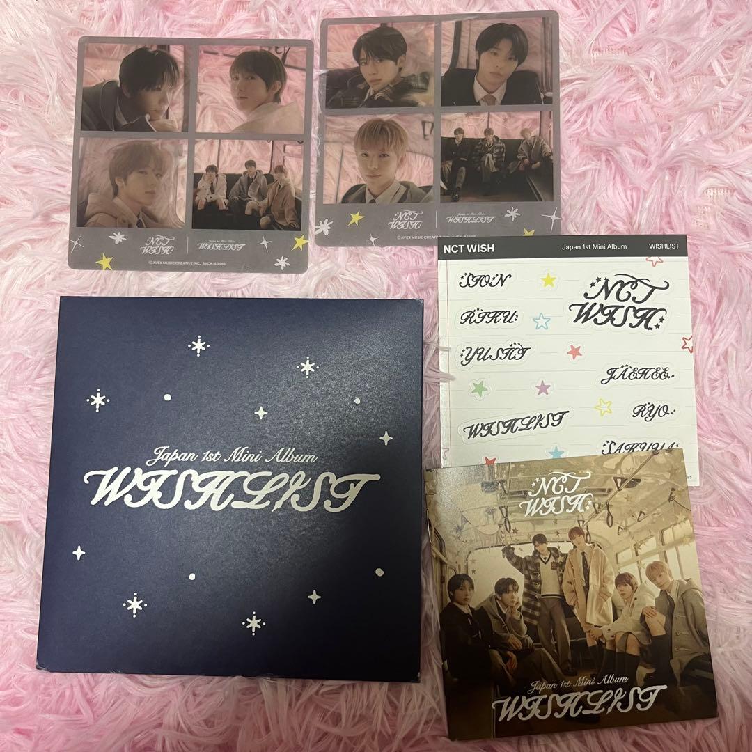 NCT WISH WISHLIST post ver シリアル未使用 抜けなし