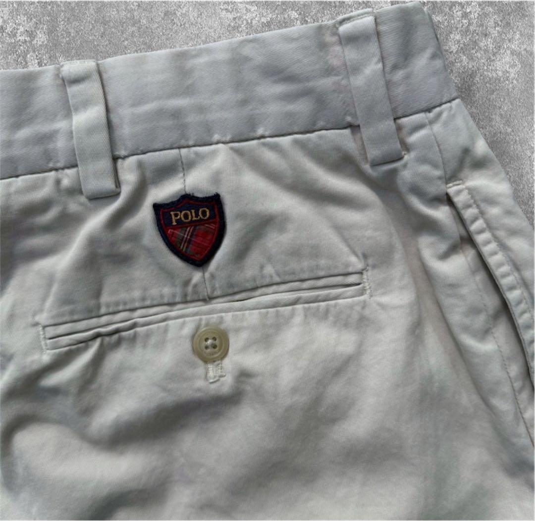 POLO GOLF RALPH LAURENポロゴルフ2タックパンツベージュ36