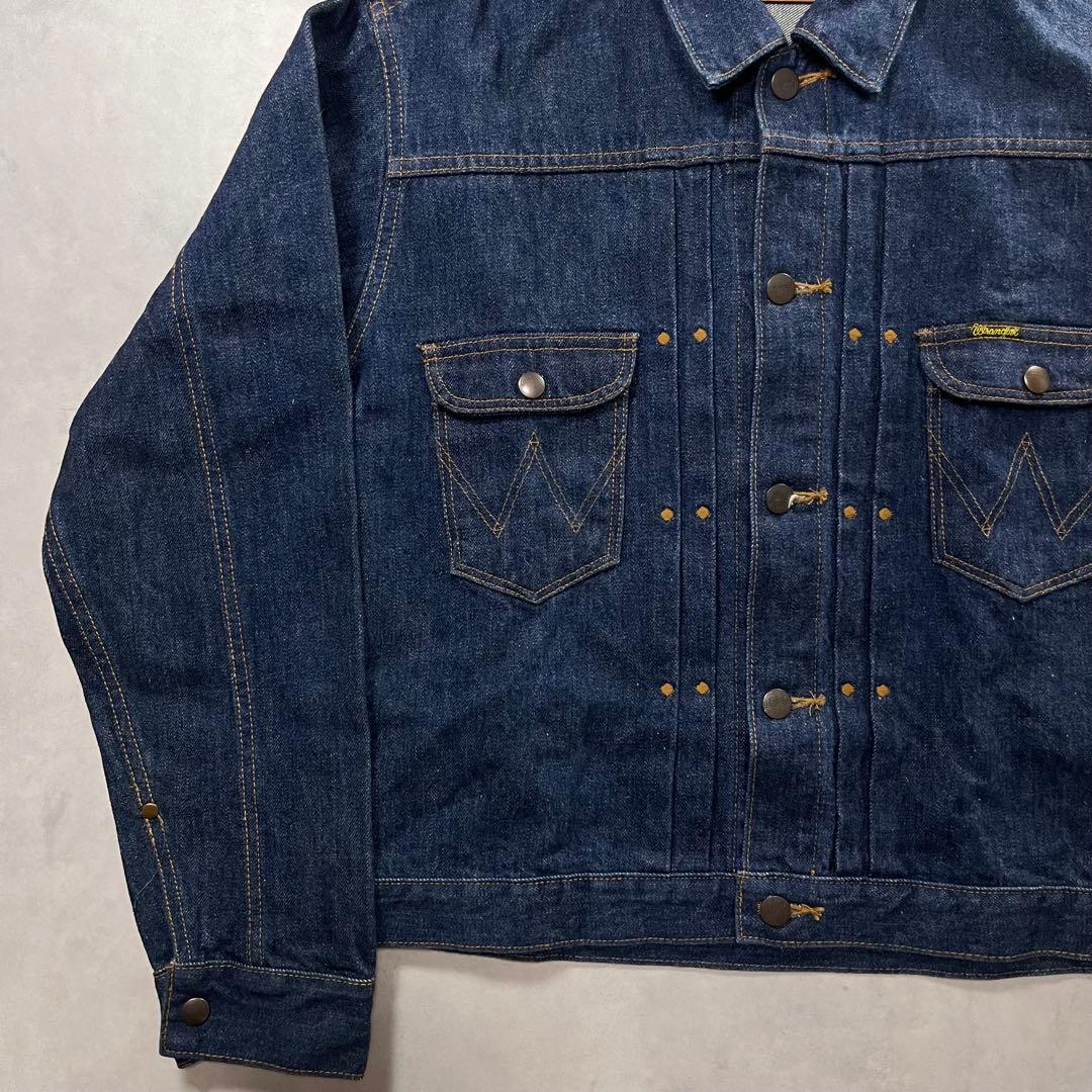 ◎60s Wrangler 111mj デニムジャケット ラングラー 真紺 ⑨