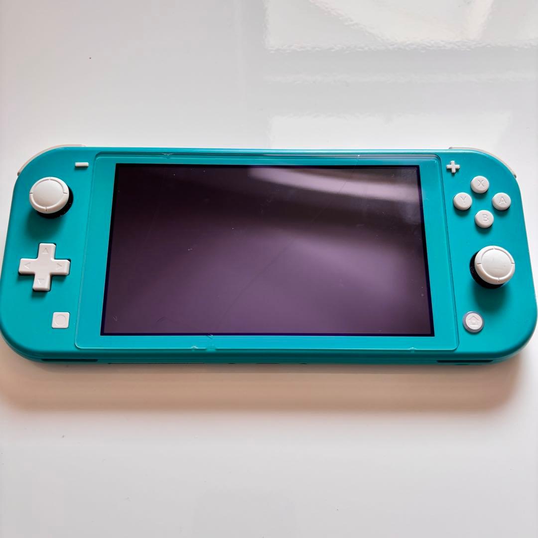 Nintendo Switch Lite カセット付き ターコイズ 本体＋充電器