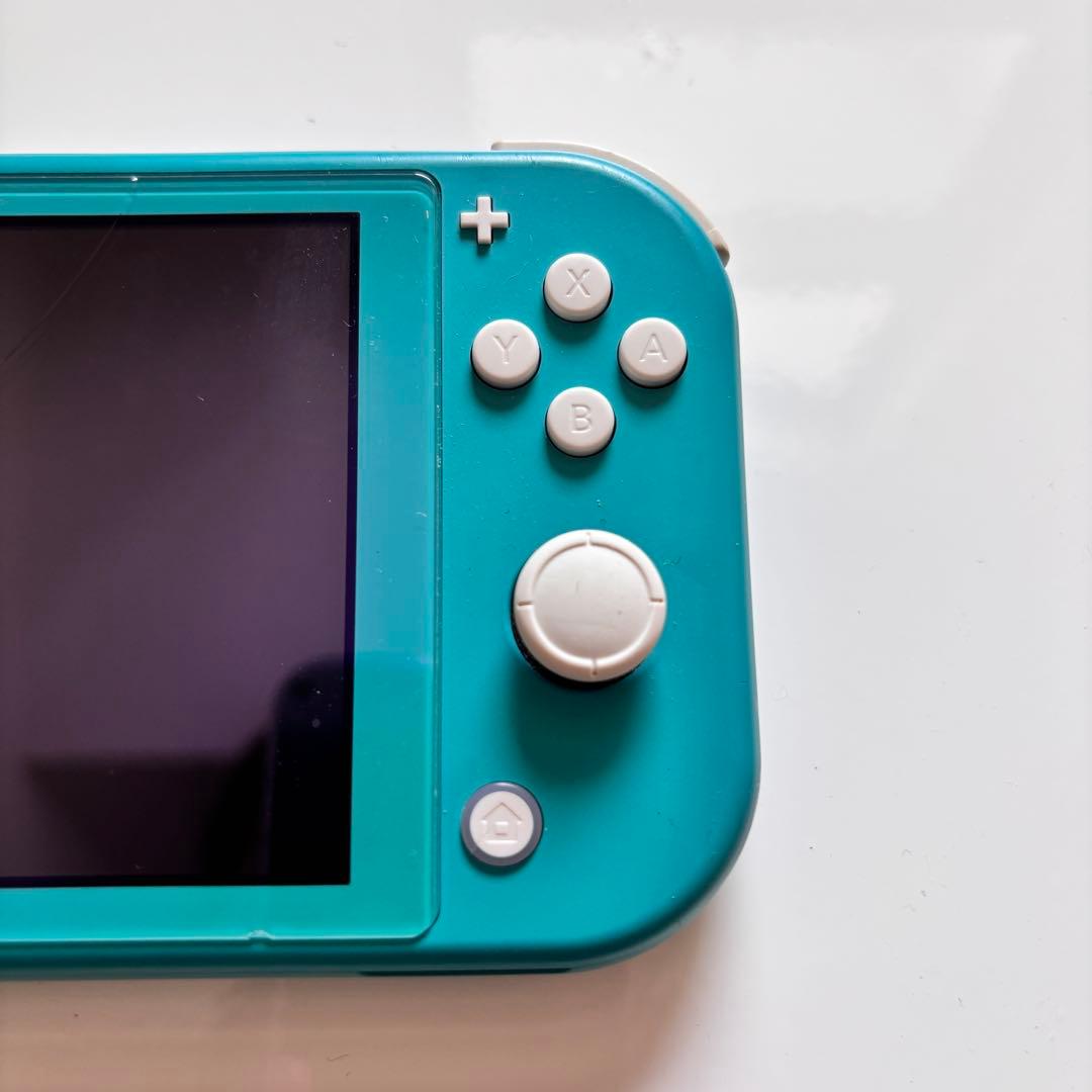 Nintendo Switch Lite カセット付き ターコイズ 本体＋充電器
