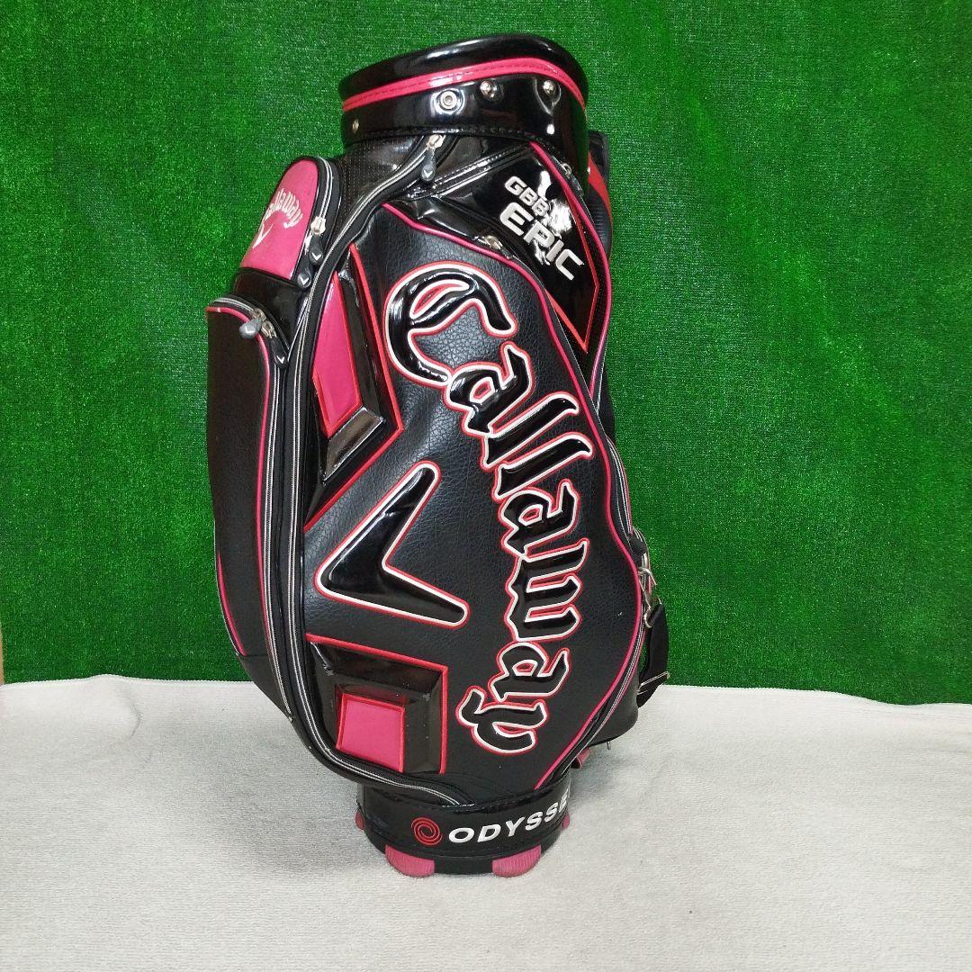 Callaway Epic キャディバッグ ブラック/ピンク ツアー 限定モデル