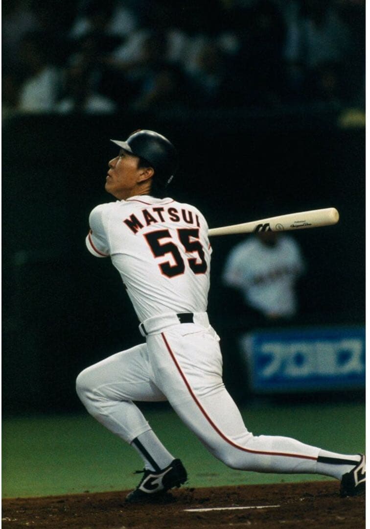 1993年　ルーキーイヤー　松井秀喜　実使用/支給品　木製バット　巨人　読売