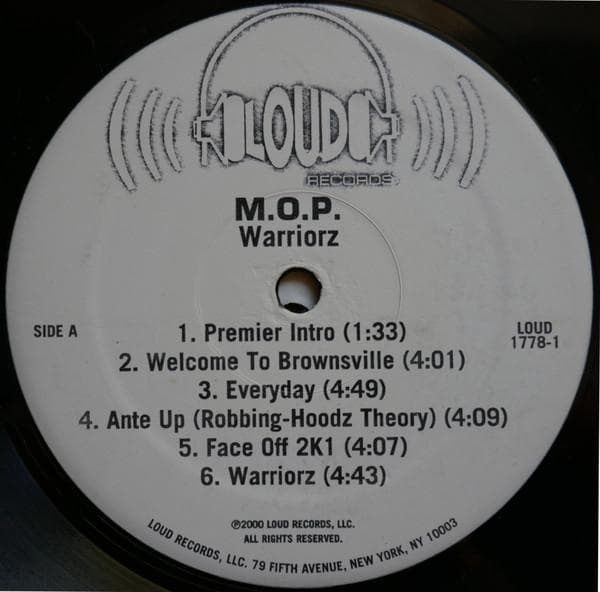 US Original M.O.P. / WARRIORZ 2LP レコード