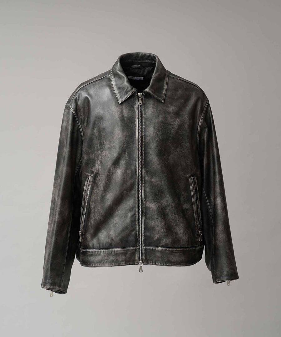 SHEEP LEATHER SINGLE RIDERS JACKET サイズ1