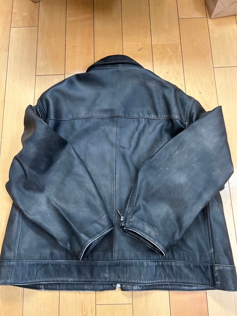 SHEEP LEATHER SINGLE RIDERS JACKET サイズ1