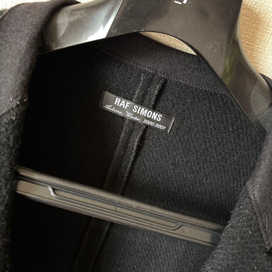 Raf Simons ブラックウールコート