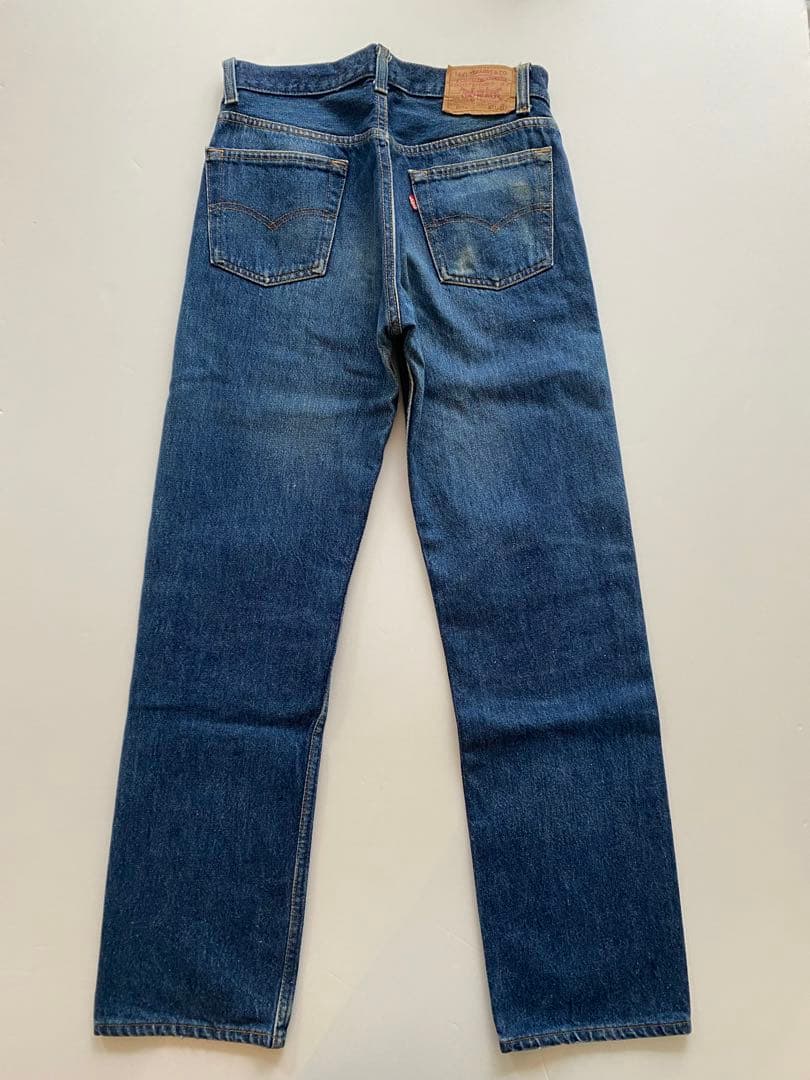 濃紺 80s USA製 levi's 501xx w31 デニム ハチマル