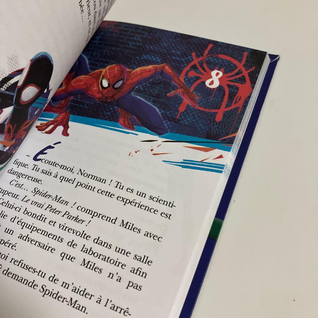 小説　フランス語　SPIDER-MAN NEW GENERATION