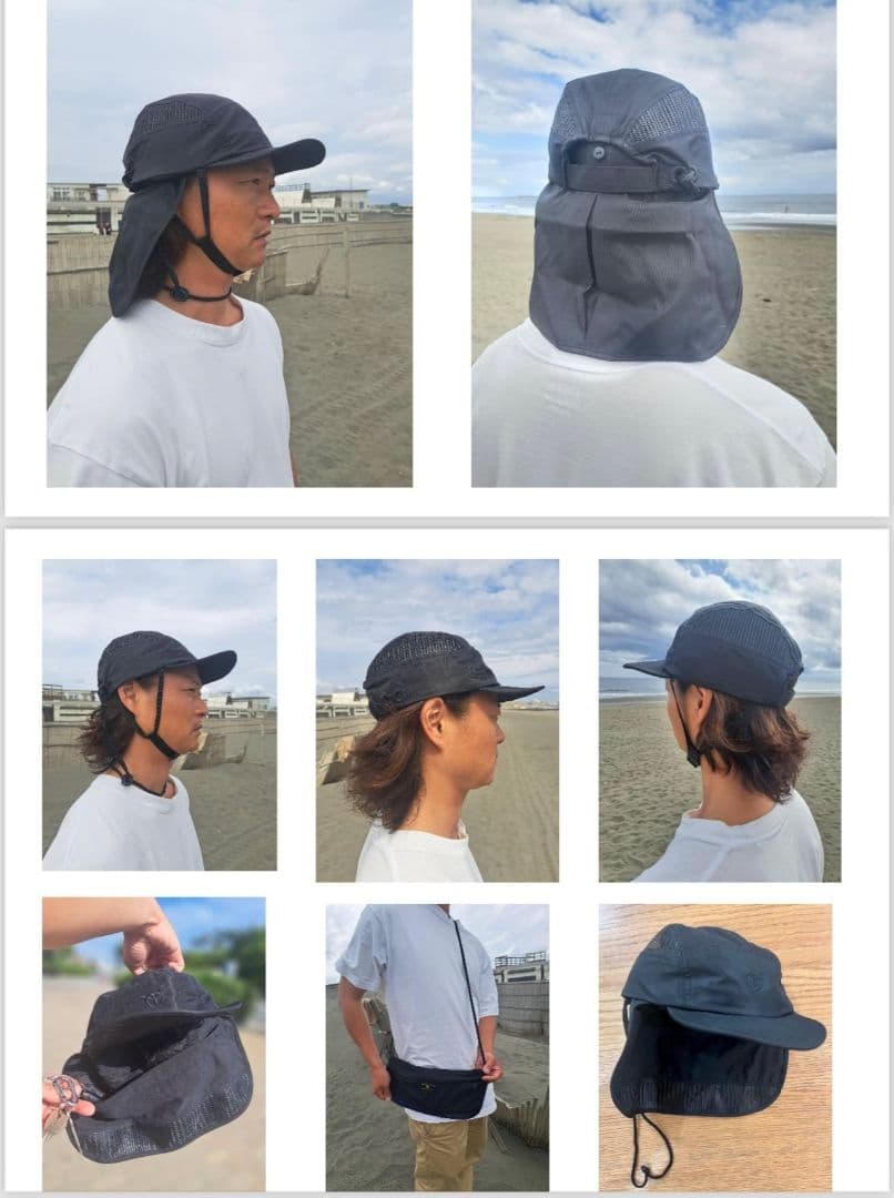 yoshida caps 7way サーフキャップ