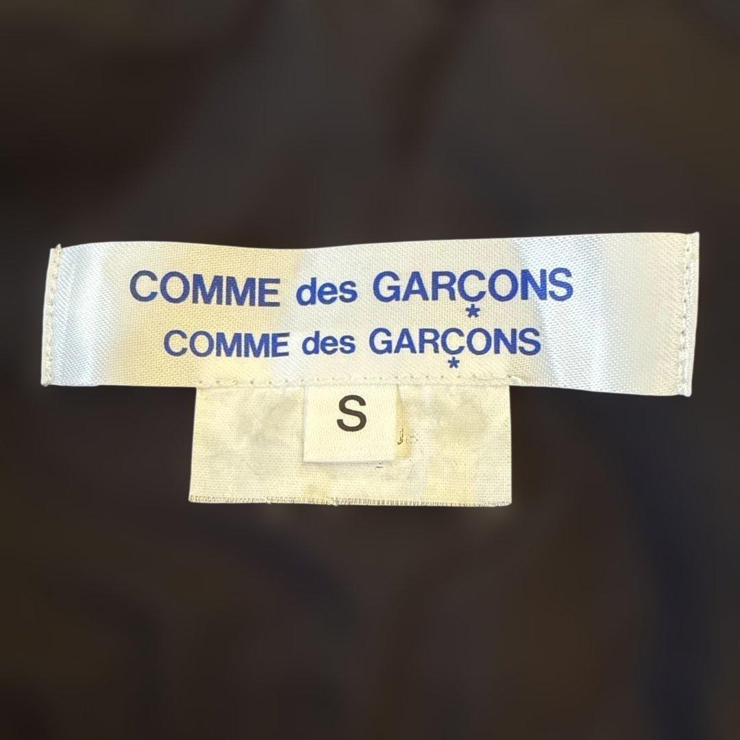 超美品　COMME des GARCONS コムコム 丸襟 シャツ　ブラック
