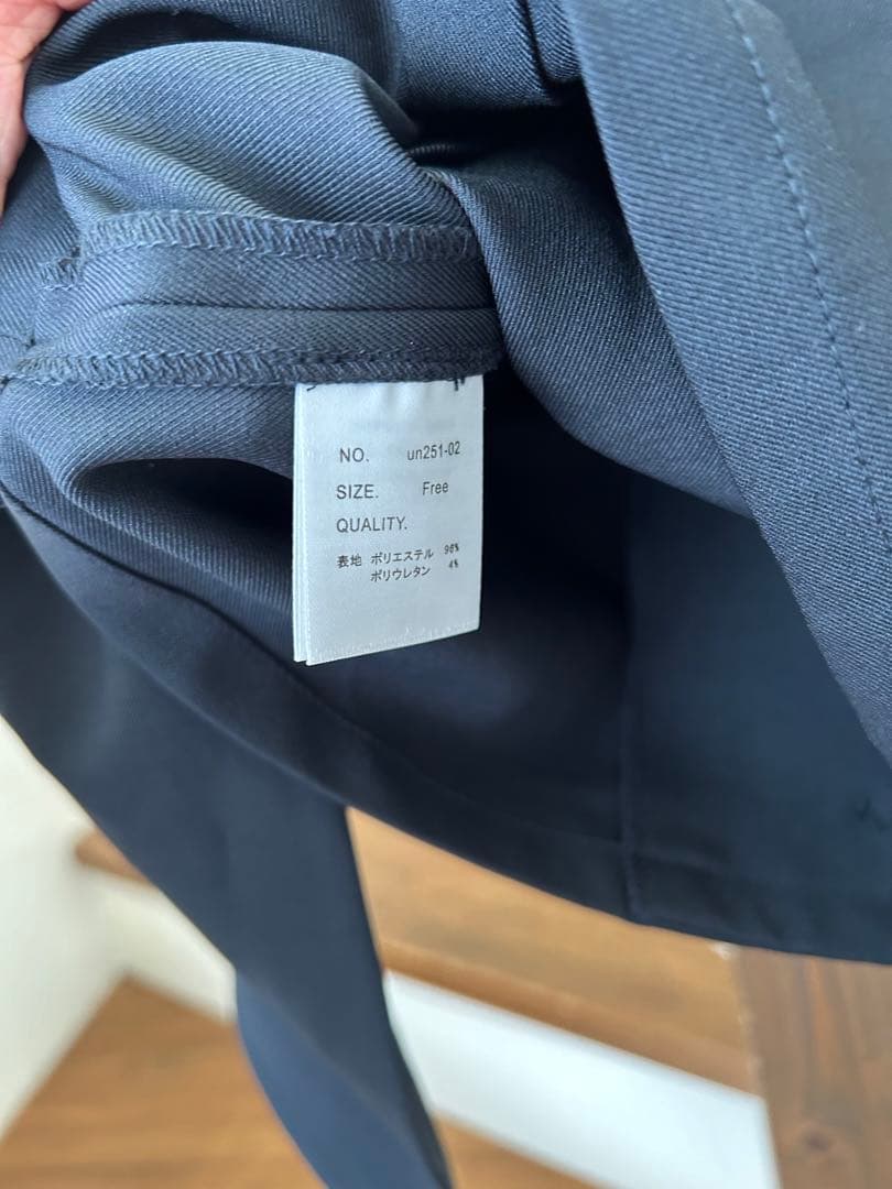 アンリアン　Ribbon Detail Gilet ネイビー新品未使用　最終値下