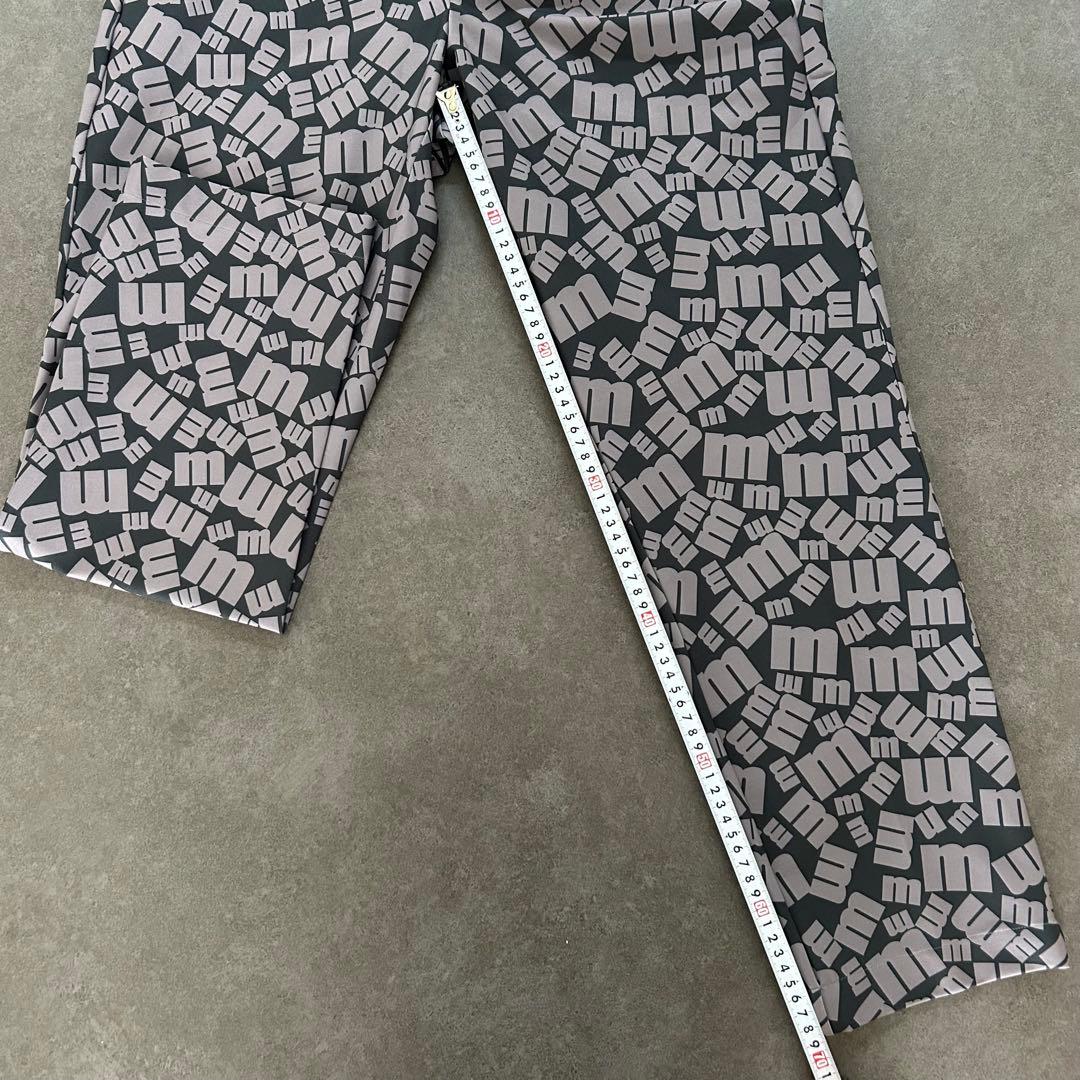【美品】マンシングウェア ゴルフパンツ Lサイズ mロゴプリント