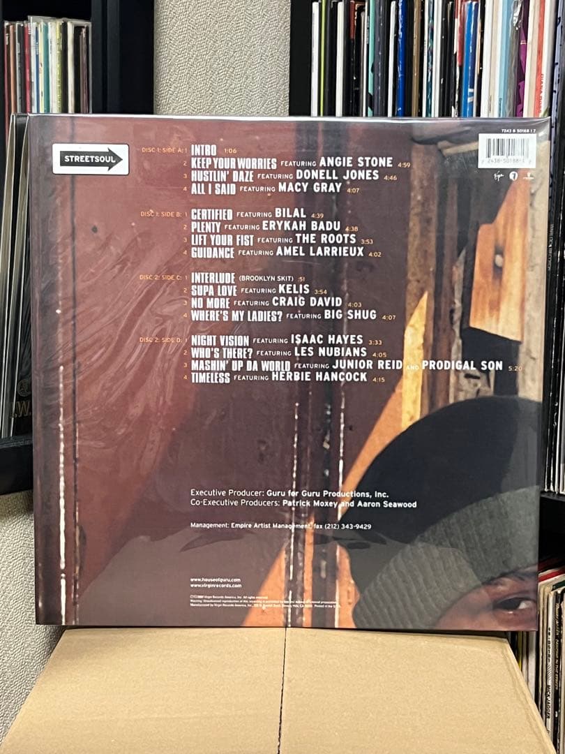 洋楽 GURU JAZZMATAZZ STREETSOUL