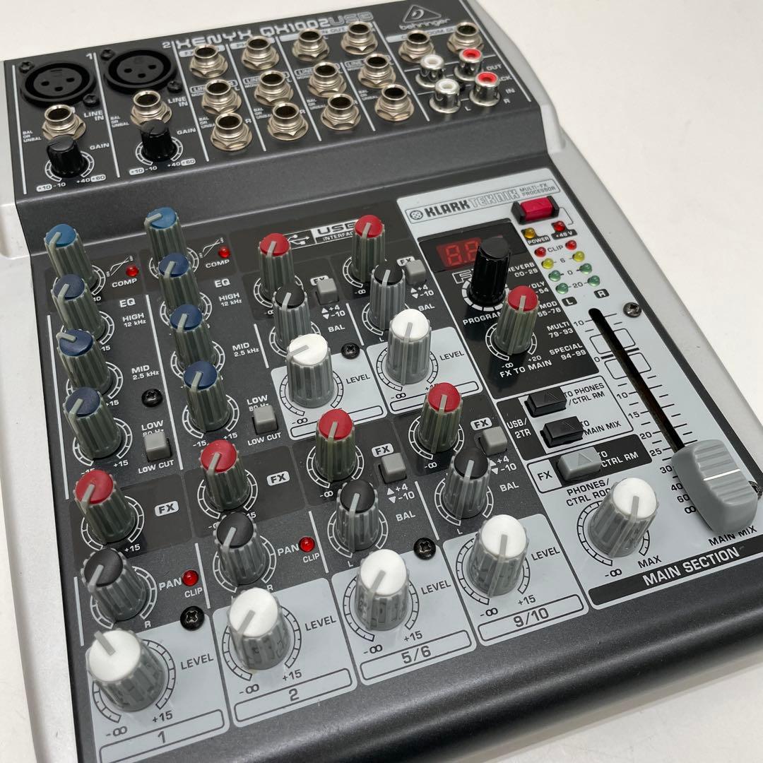 Behringer XENYX QX1002USB アナログミキサー