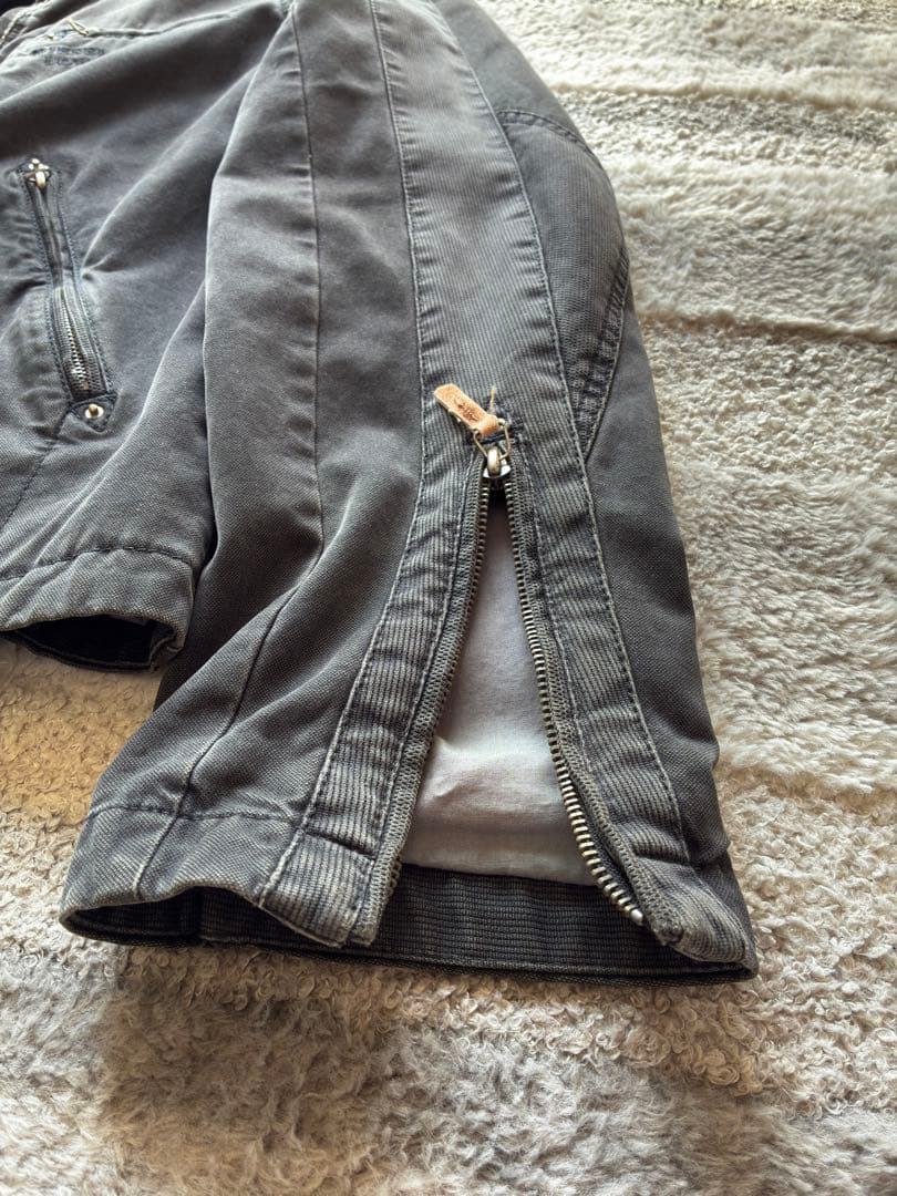 DIESEL ブラックライダースジャケット サイズL
