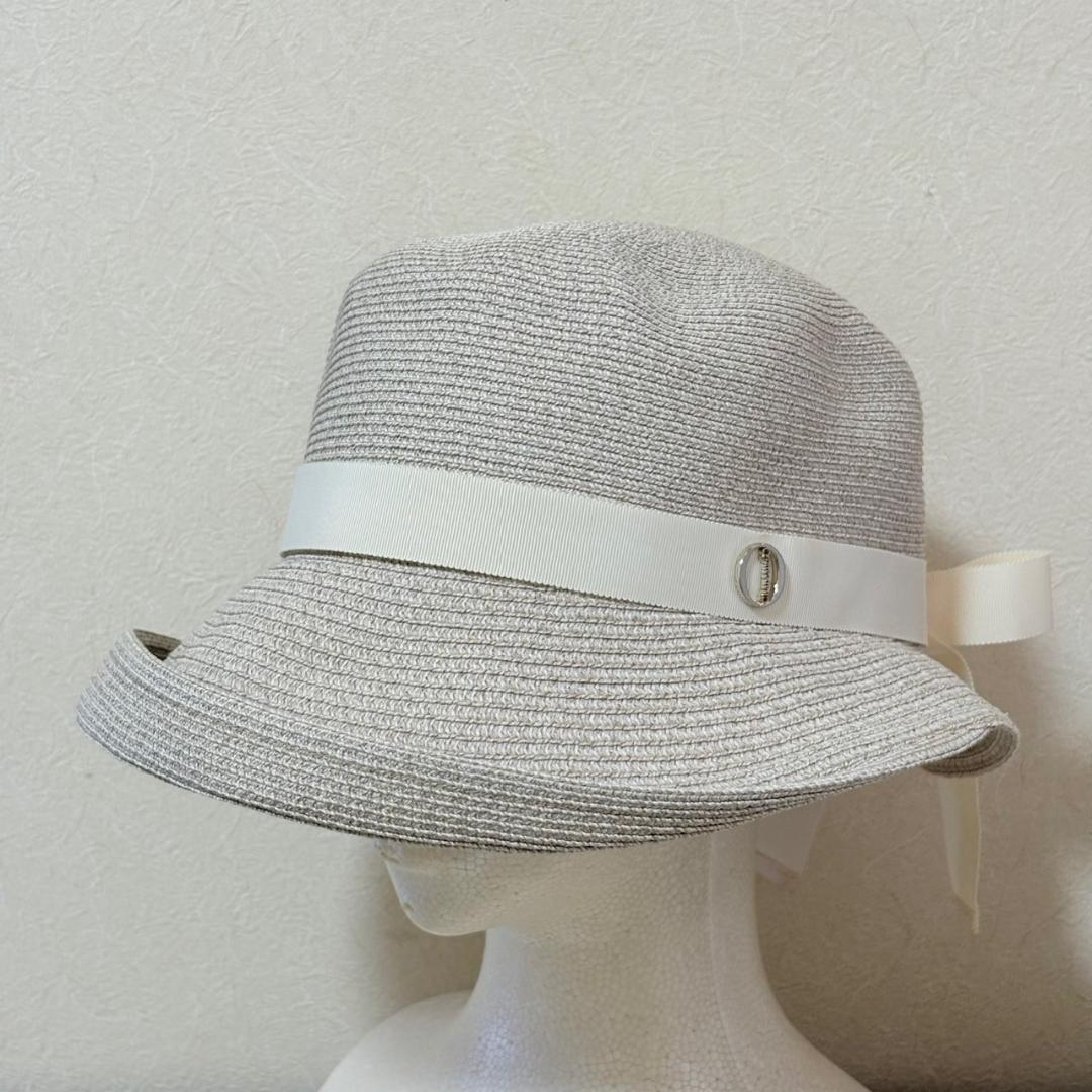 美品 Chapeaud'O シルクブレード エッジ アップ クロッシェ