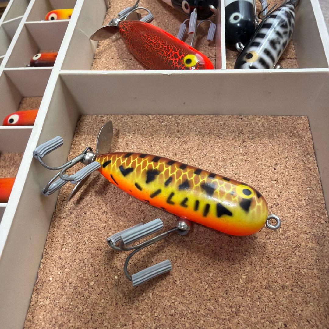 オールド　ヘドン　ベビートーピード　BRS 黄色い塗りが上下逆パターン！