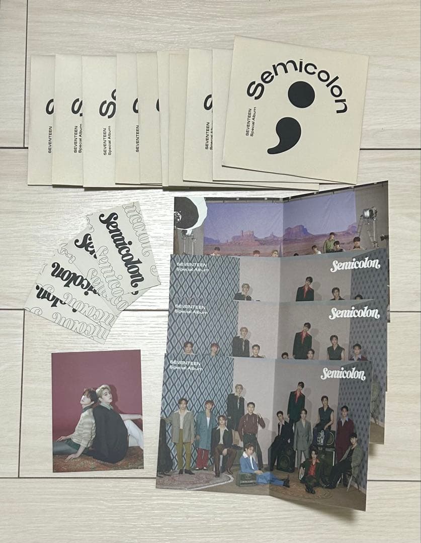 SEVENTEEN Semicolon（セミコロン）　フォトブック14セット