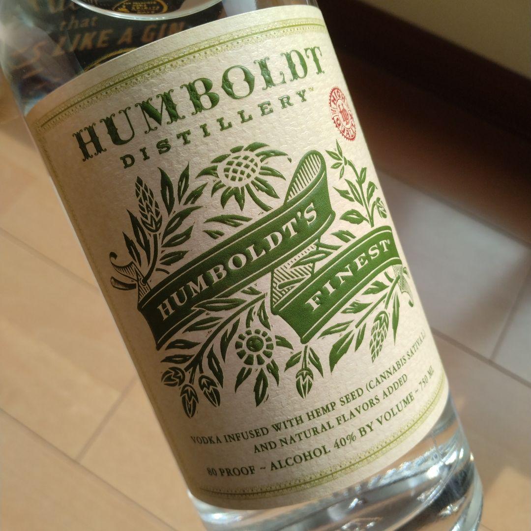 Humboldt's Finest ヘンプウォッカ カンナビア CBD CBN