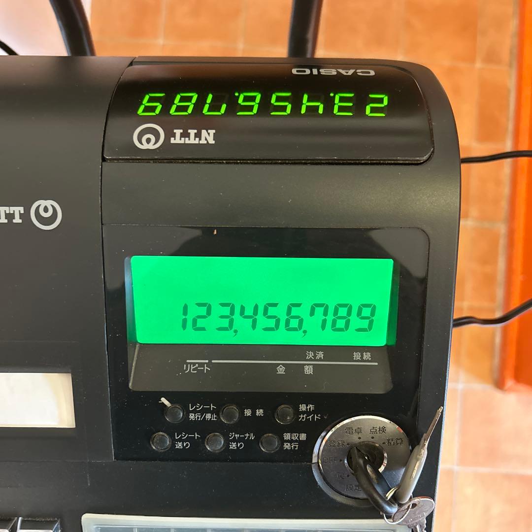 CASIO カシオ　TK-2500 電子レジスター