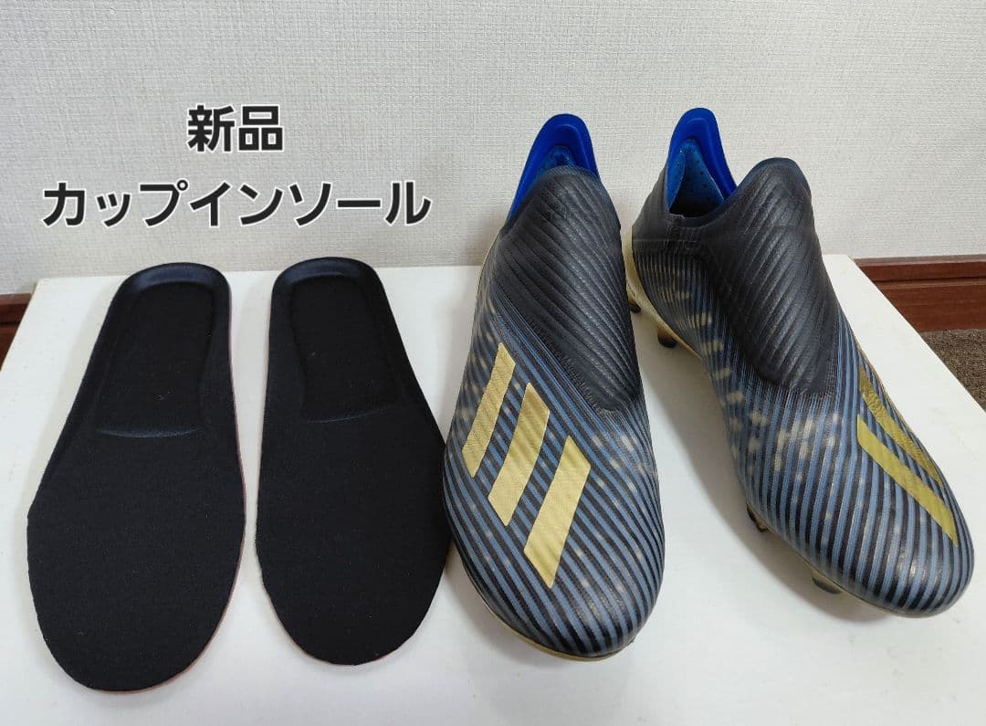 adidasアディダス エックスX19+ FG 軽量スパイク限定プレミアムモデル
