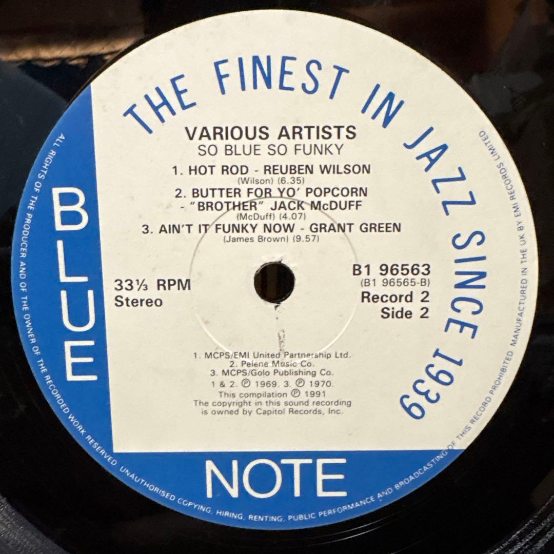 洋楽 SO BLUE: SO FUNKY LP