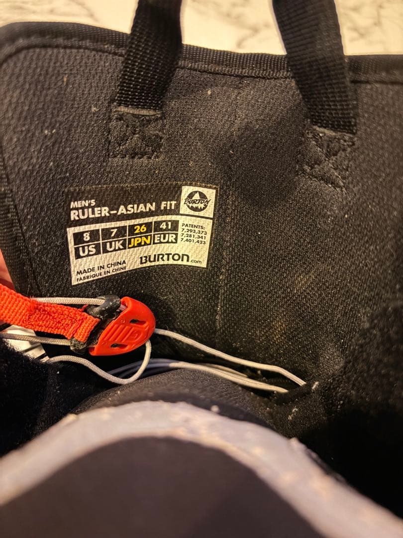 BURTON RULER 26cm メンズ スノーボードブーツ人気モデル スノボ