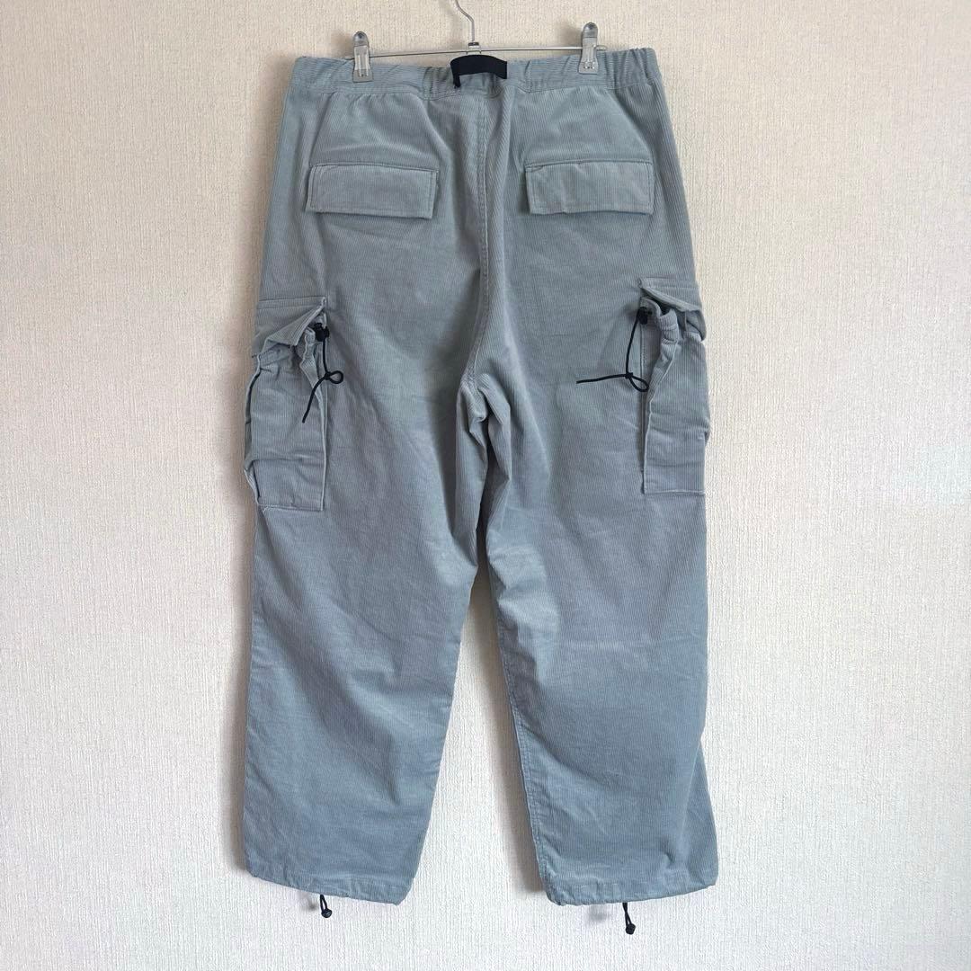 【美品】スタブリッジ　コーデュロイカーゴパンツ　裾部ドローコード　Lサイズ