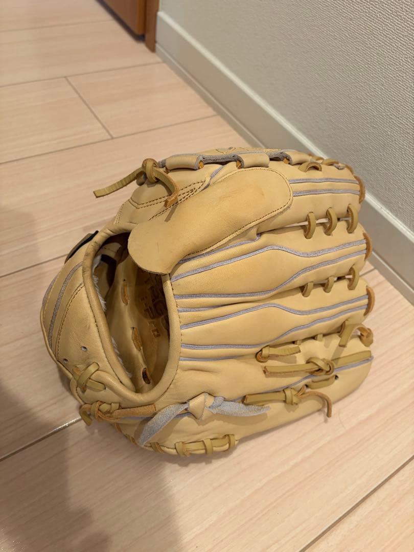 ゴールドステージ 軟式グローブ ベージュ左用袋付き