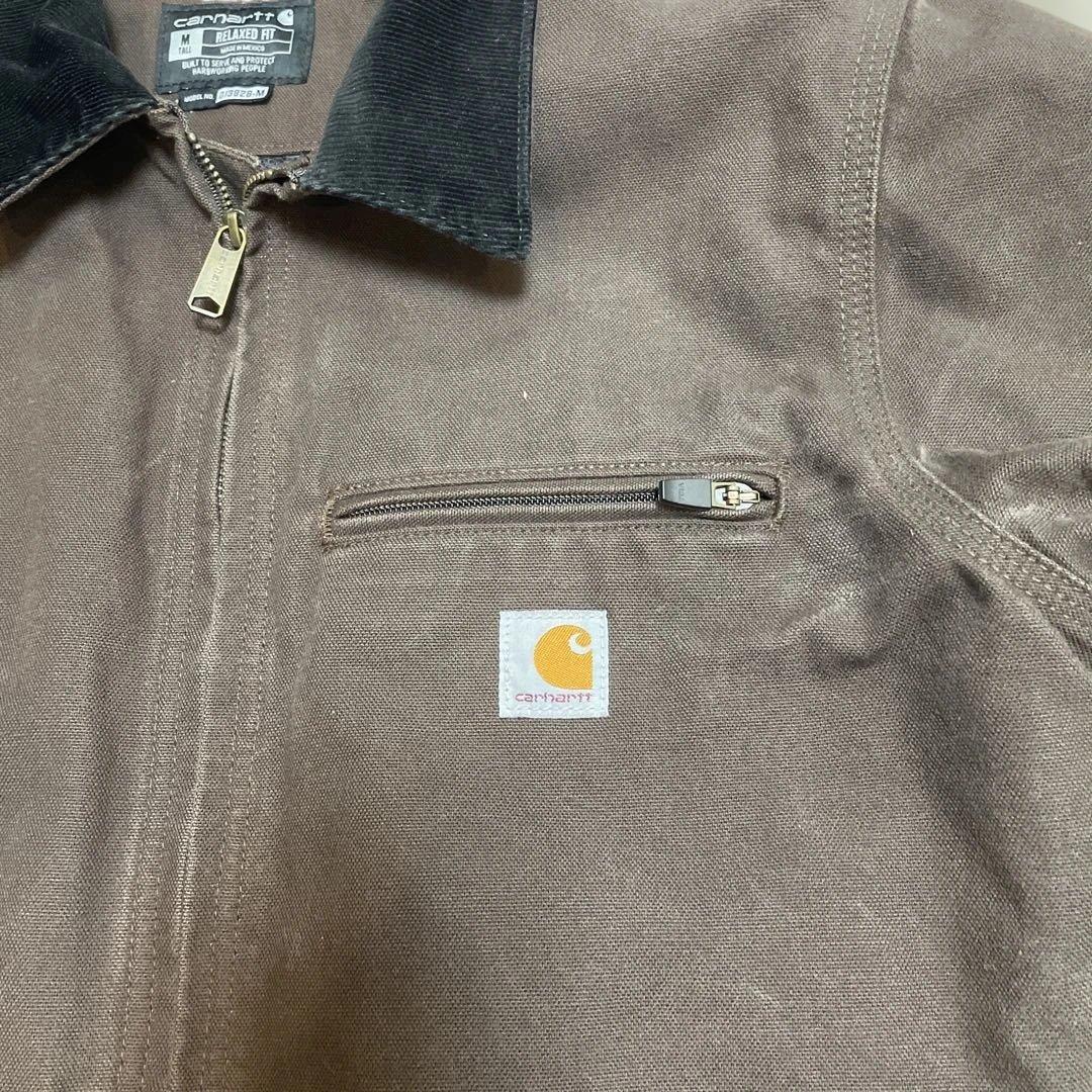 Y*y様 メキシコ製 Carhartt デトロイトジャケット ブラウン コーデュ