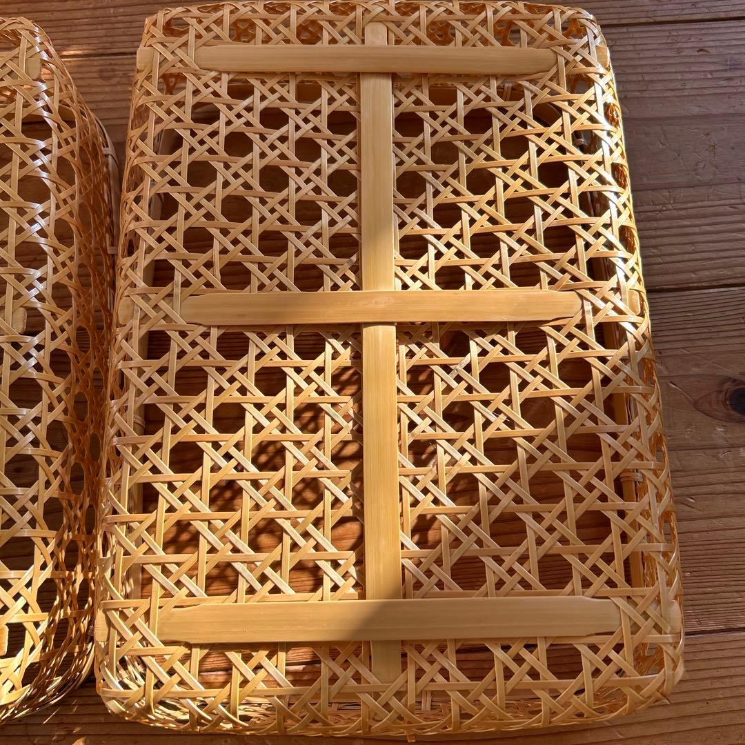 竹細工　カゴ　sato_u