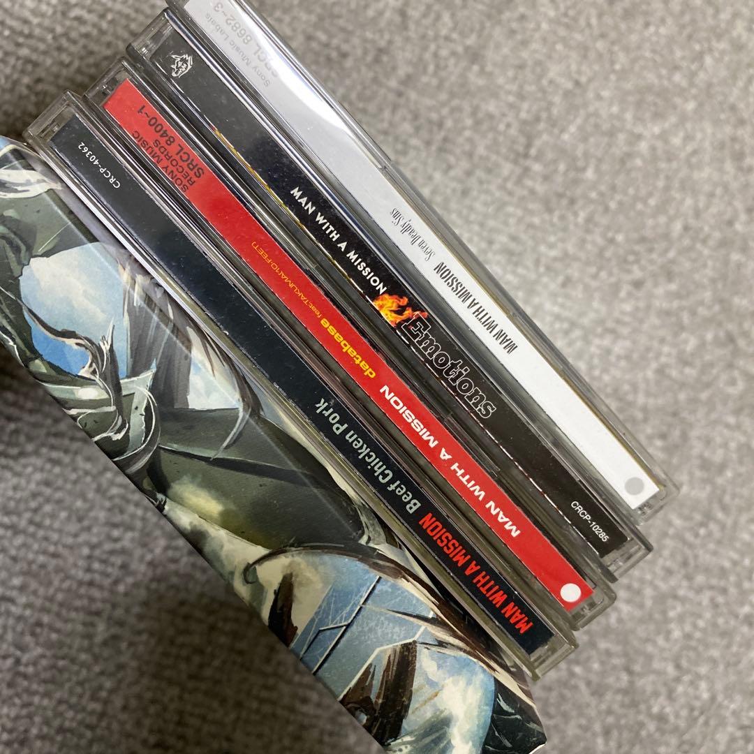 MAN WITH A MISSION CD＋DVD 5点セット ロックバンド