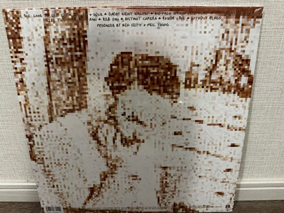 NEIL YOUNG SILVER & GOLD LP レコード　オリジナル