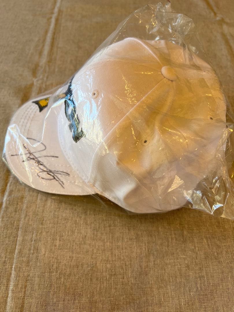 値下げ‼️ Srixon 松山英樹プロ　直筆サイン入り　ホワイトキャップ